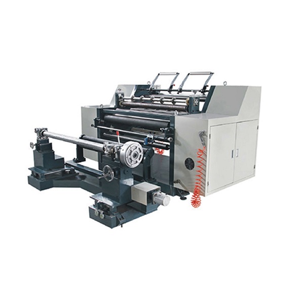 1300W Automatic Paper Roll Slitting Machine Horizontal Type