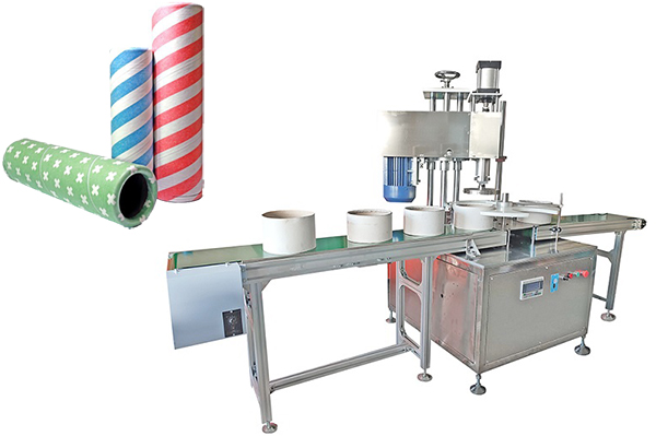 automatic paper tube curling machine