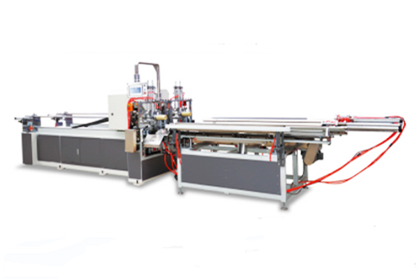 shaftless paper tube cutting machine