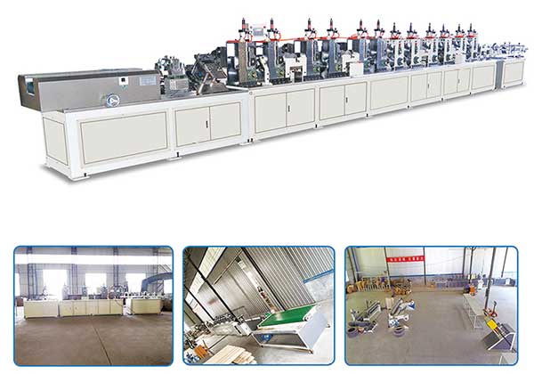 paper edge protector machine