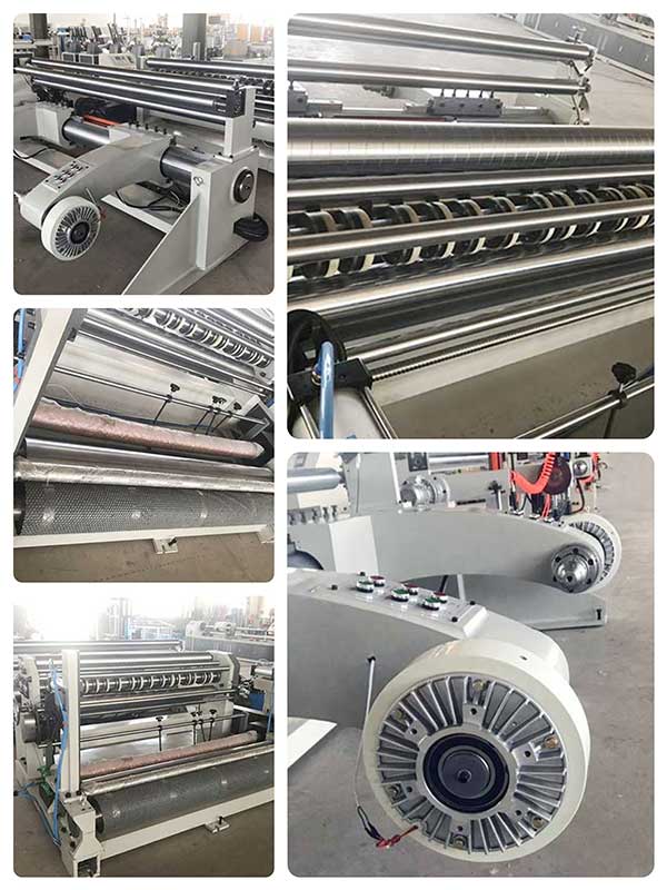 paper roll slitting machien details in our factory