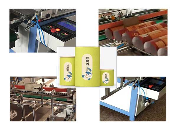 paper tube labeling machine details