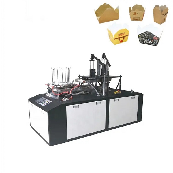 CHJ-D Automatic Paper Lunch Meal Box Making Forming Machine